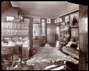Das Büro in der Residenz von Madame Schumann-Heink, 1906